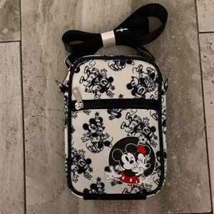 Disney Black and White Minnie Mouse Shoulder Bag